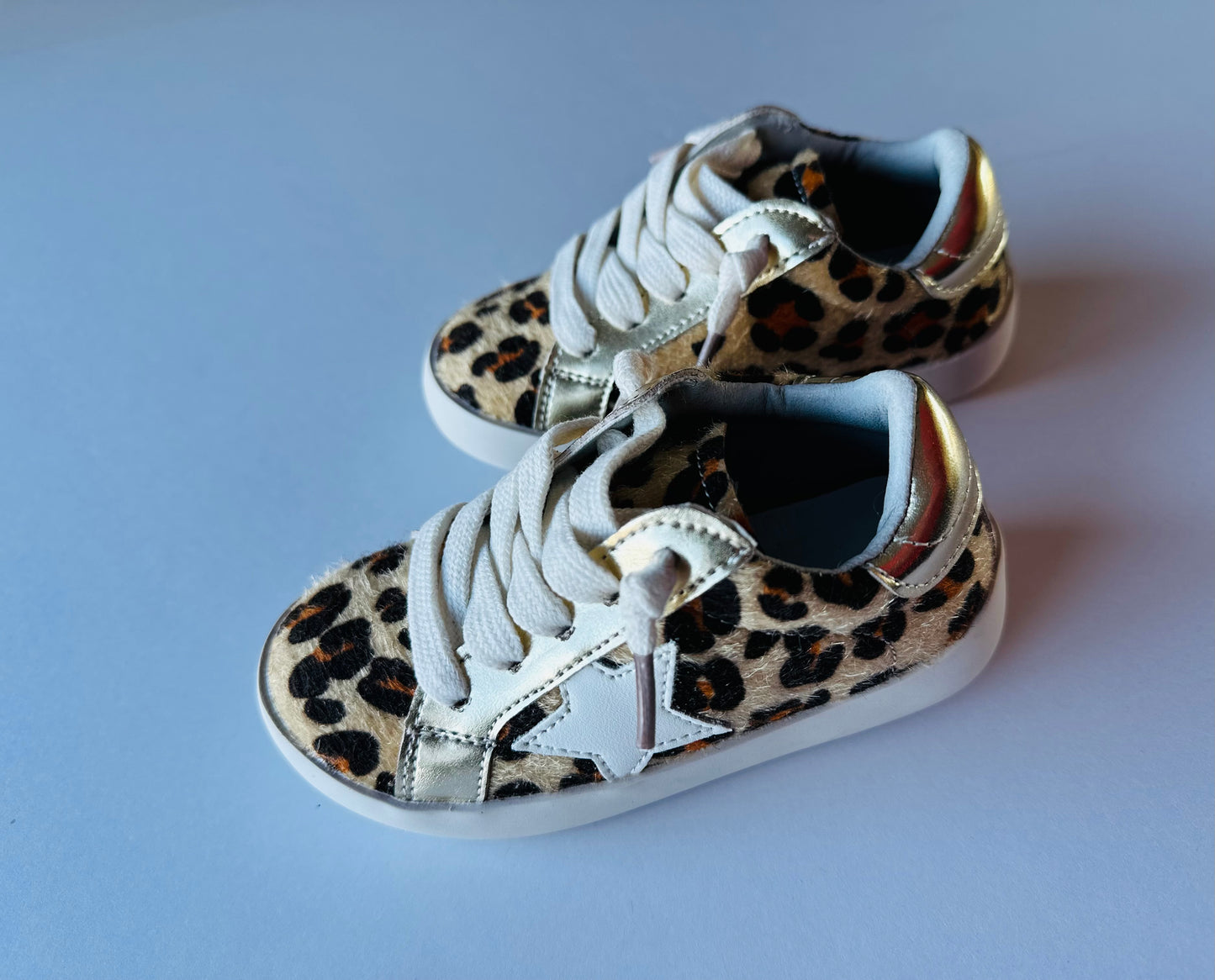 Leopard Print Star Shoe 11C RTS