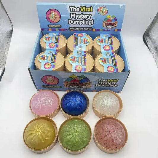 Mystery Glitter Dumpling Squishy