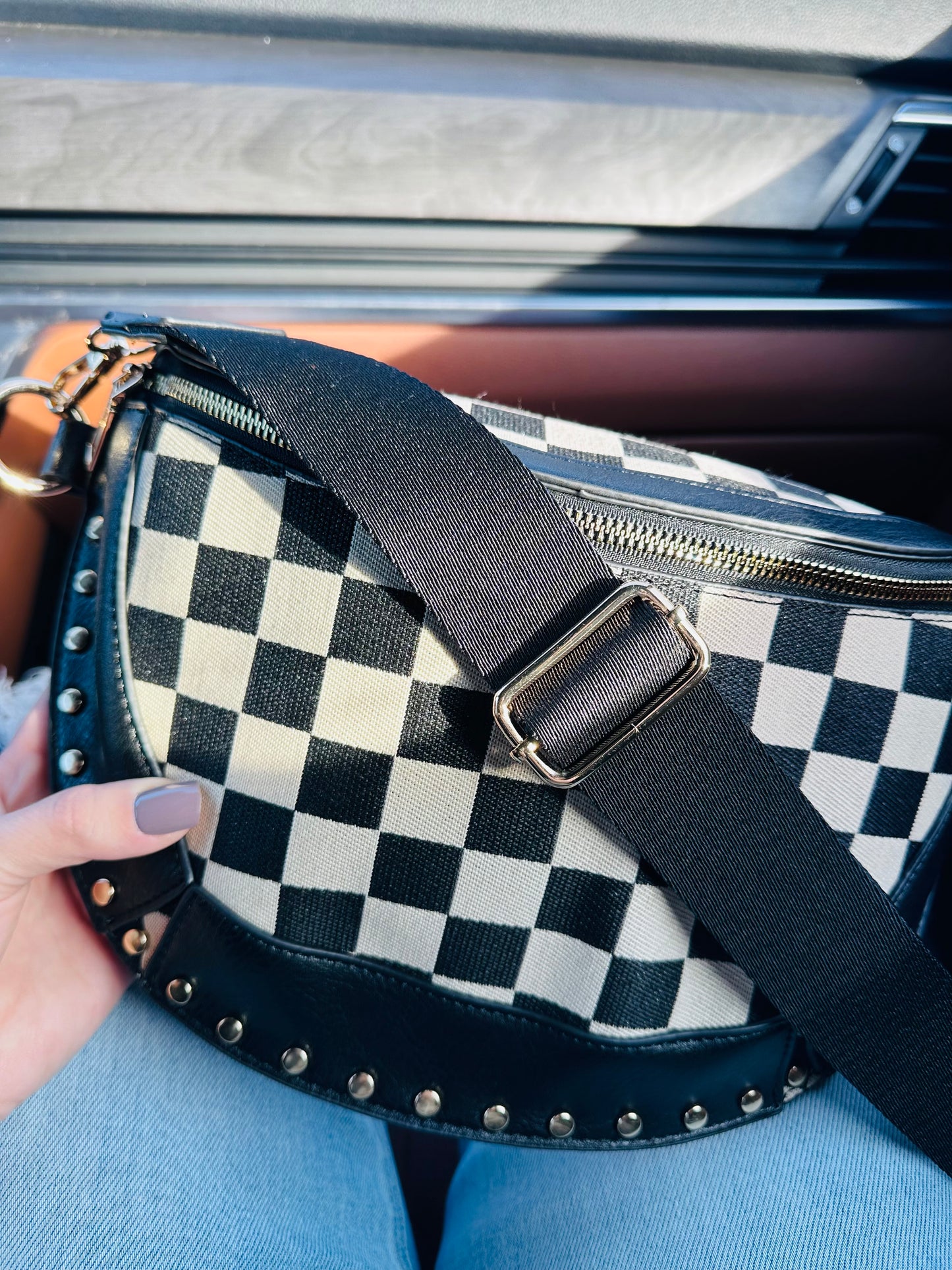 Midnight Main Character Check Bum Bag RTS