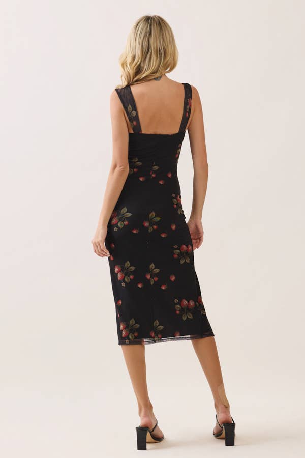 Hey Sweetheart Bustier Midi Dress