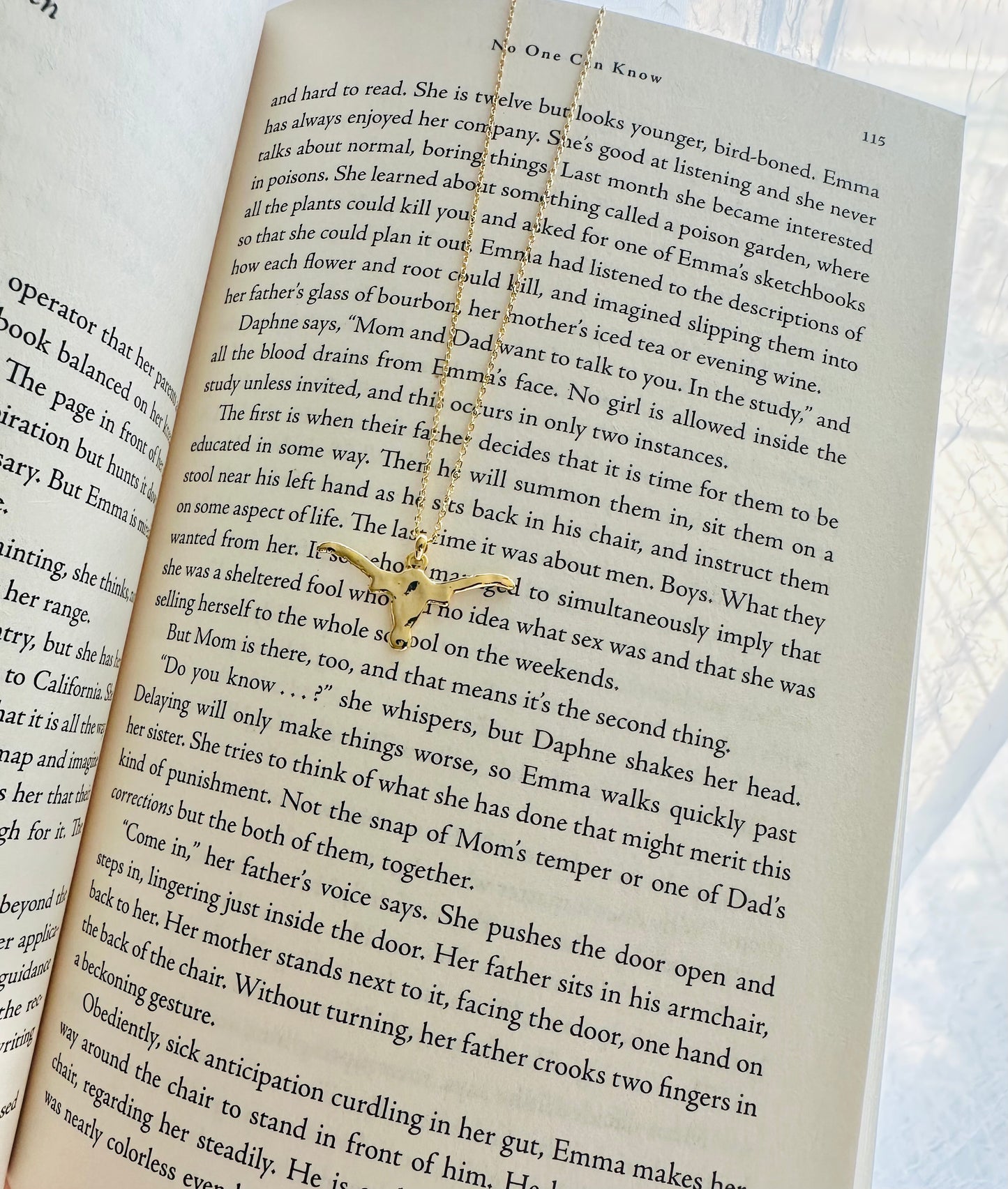 Longhorn 18k Dipped Necklace RTS