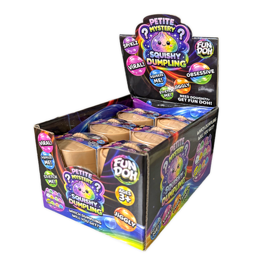 Fun Doh Petite 2.5-Inch Mystery Dumpling Squishy