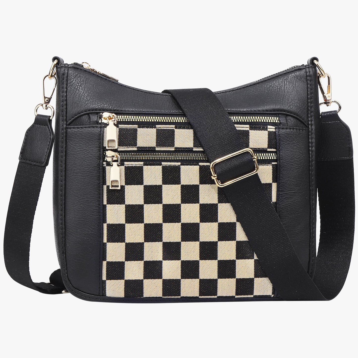 Checkered Crossbody Purse RTS