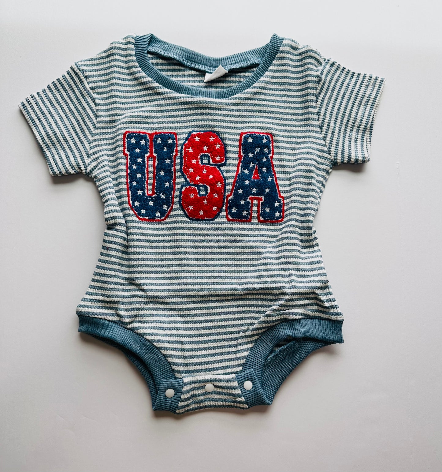 Vintage USA Patch Onesie
