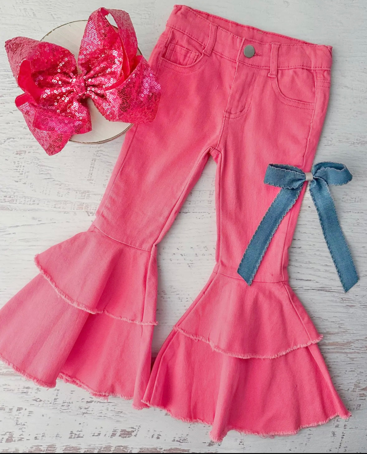 Hot Pink Double Trouble Bells RTS