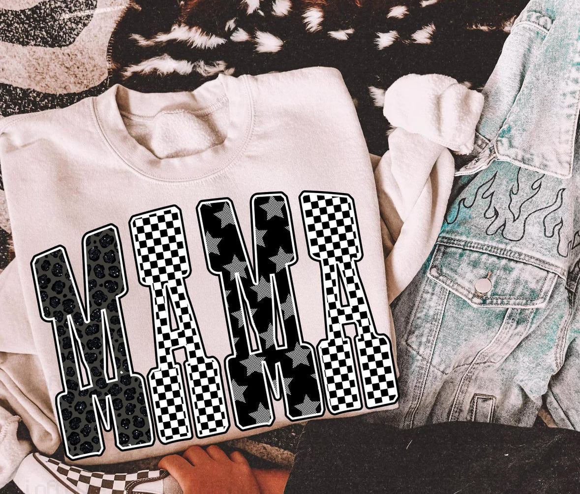 Edgy // Grungy Mama Tee // Crew