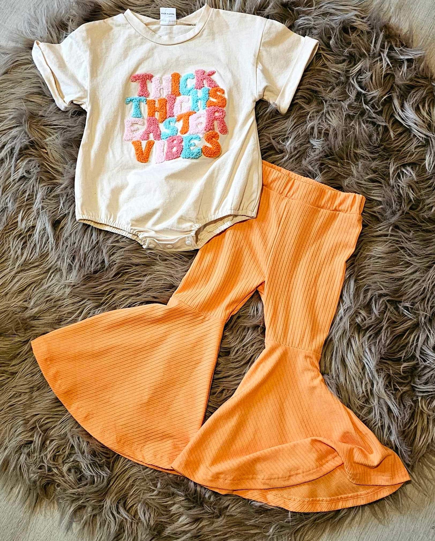 Thick Thighs & Easter Vibes 3/6M RTS