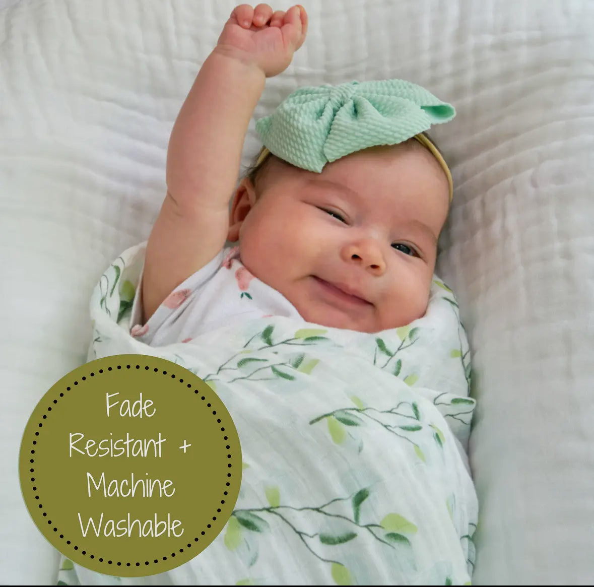 Eucalyptus Swaddle Blanket