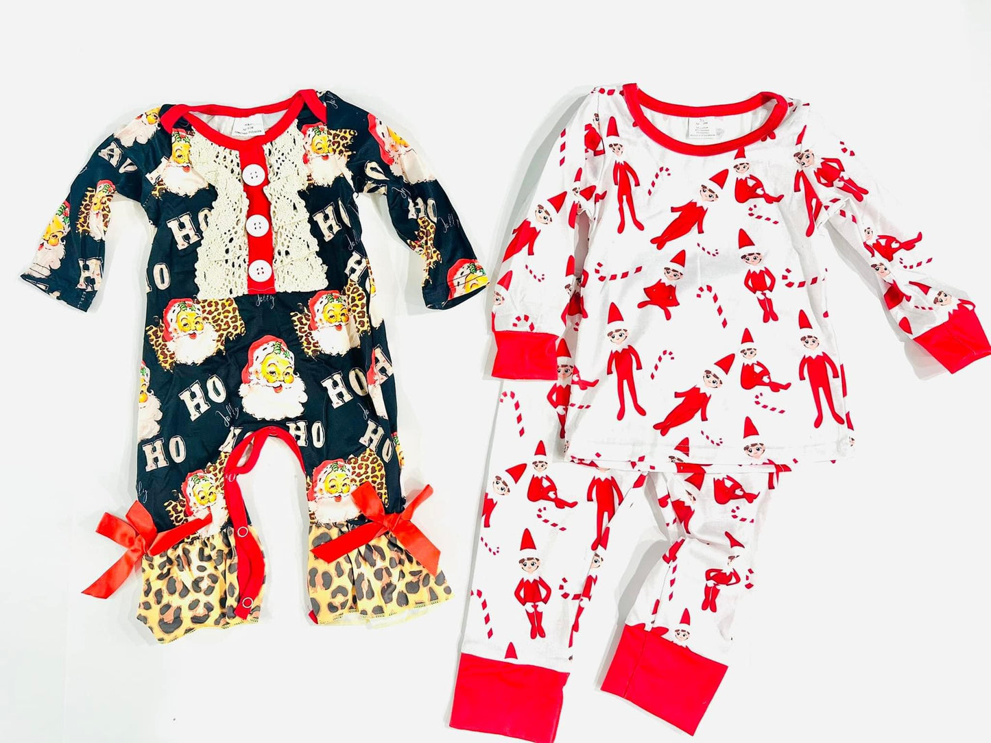 Collyns Vintage Wild Santa + Leo Bell Set