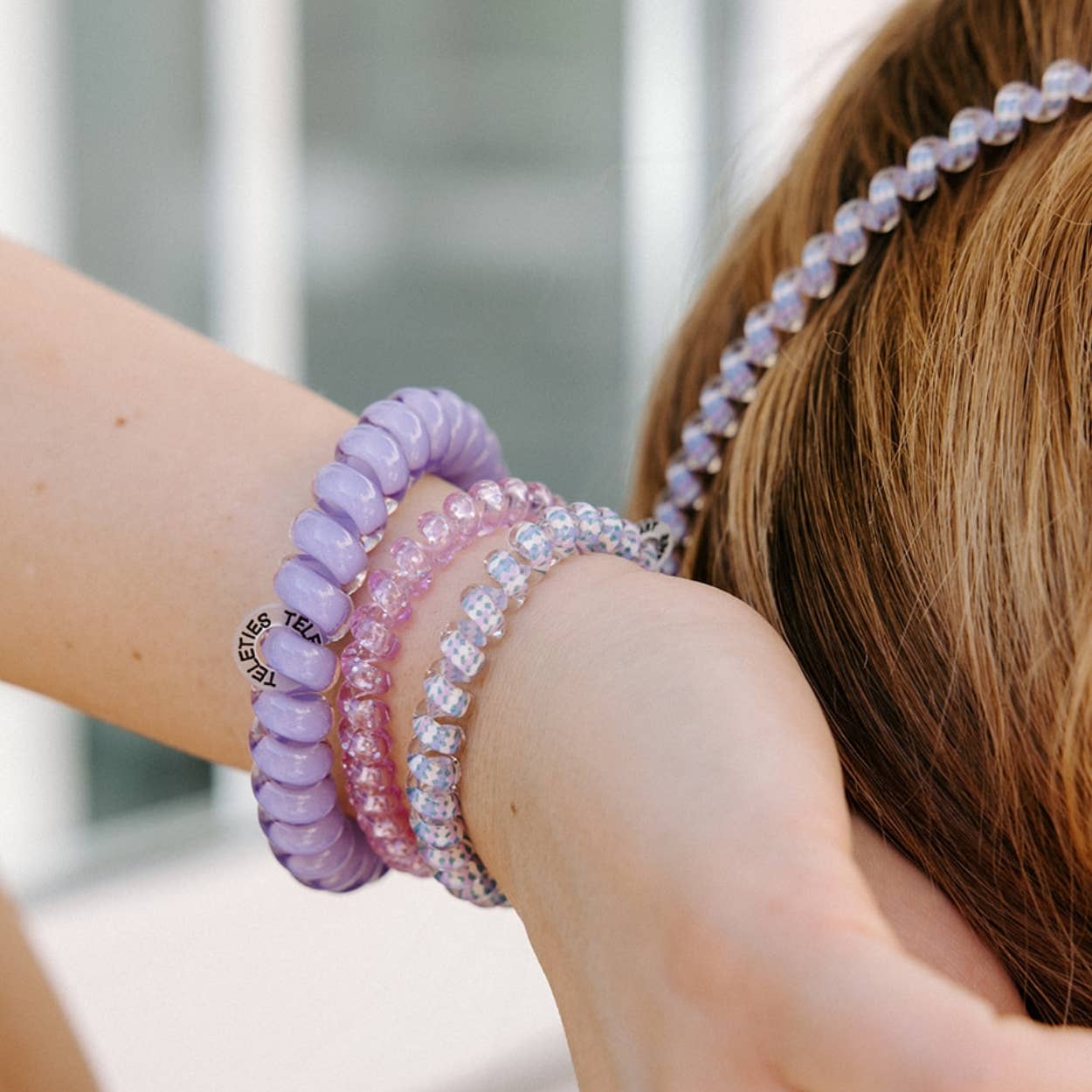 Spiral Hair Coils | Large | Lavender Mist