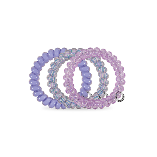 Spiral Hair Coils | Large | Lavender Mist