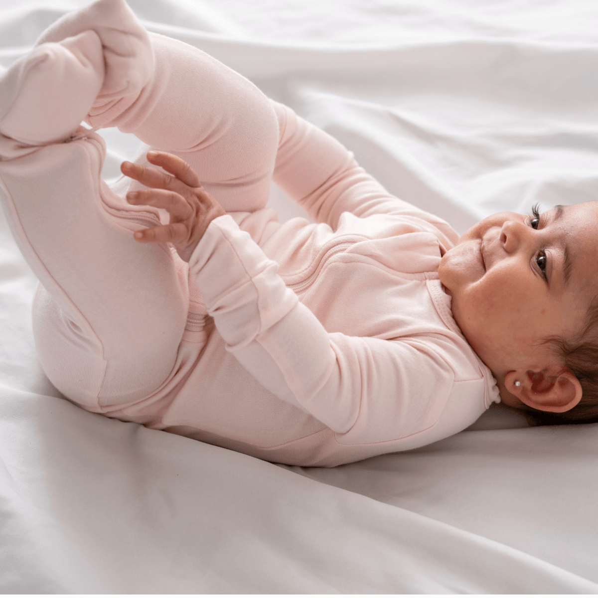 Baby Bamboo Pajamas w/ DreamCuffs®