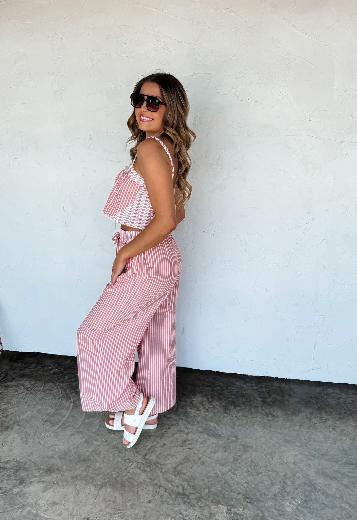 Honeysuckle Stripe Set RTS