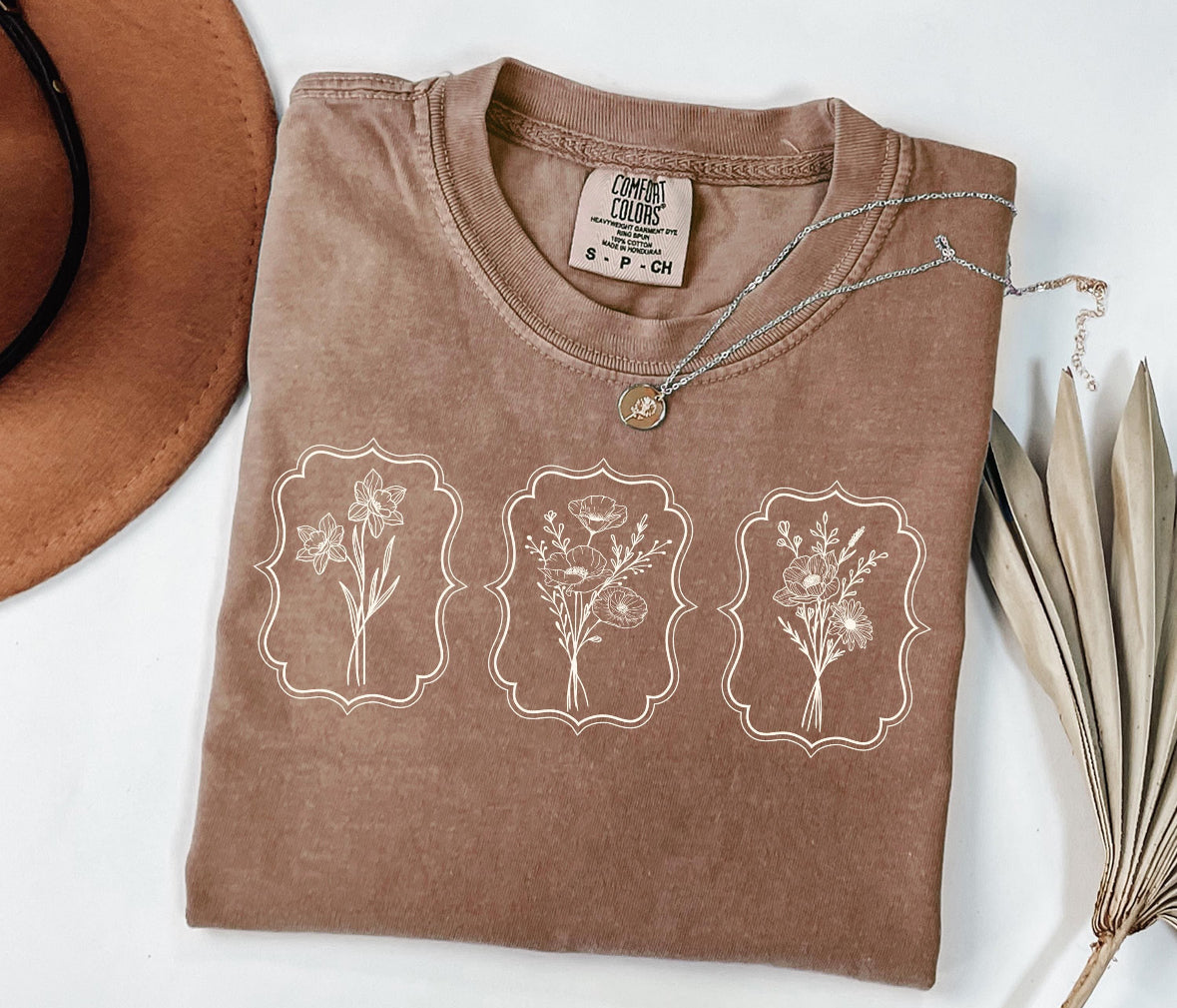 Vintage Dainty Floral Postal Stamp