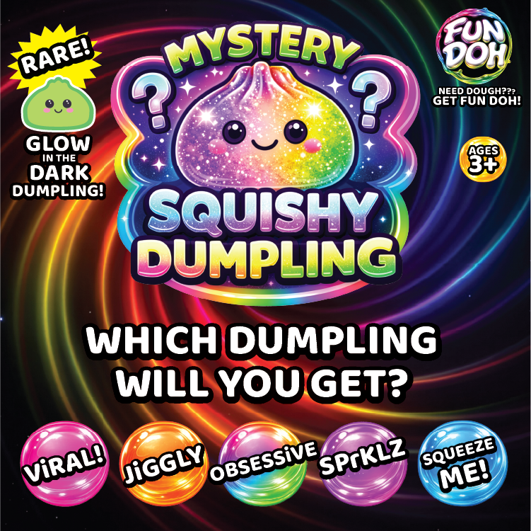 Fun Doh Mystery Dumpling Squishy
