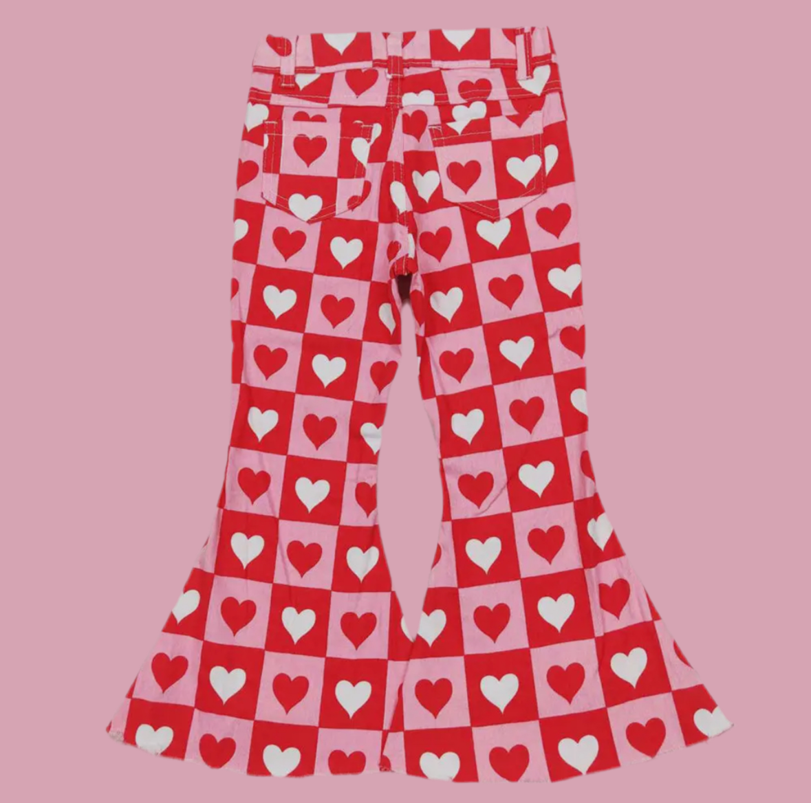 Hearts Denim Bells
