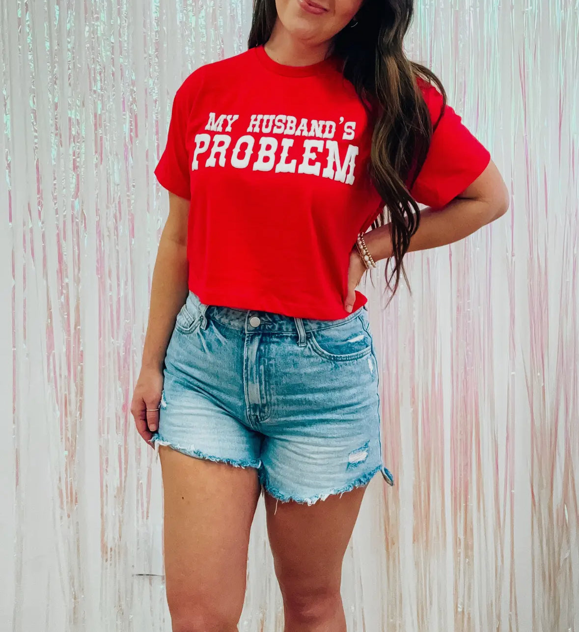 My Husband’s Problem Tee PreO