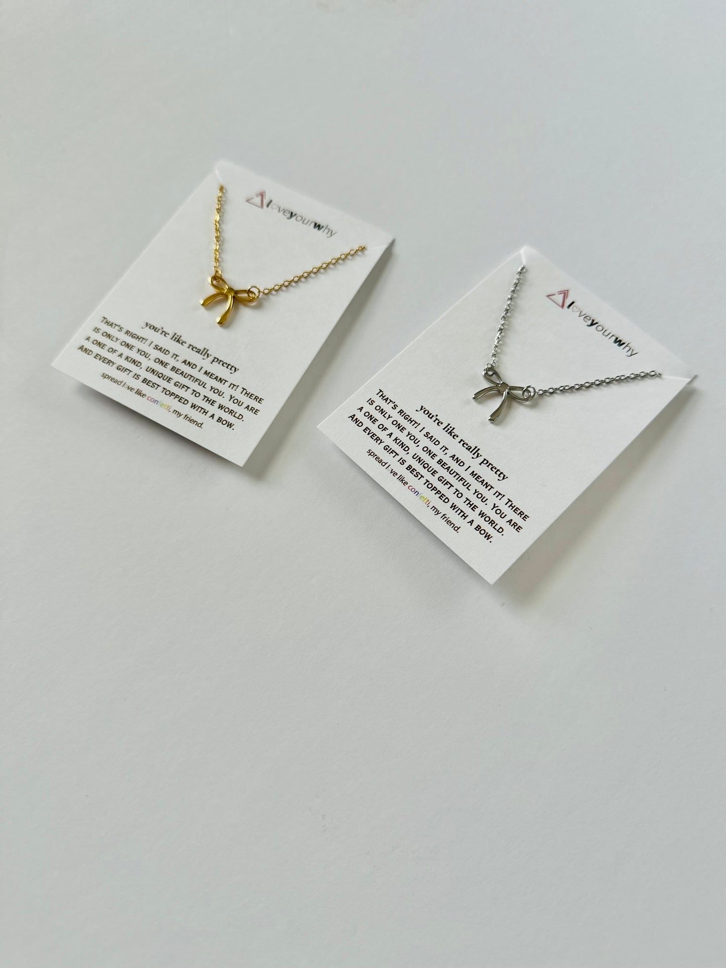 You’re Like Really Pretty Necklace RTS