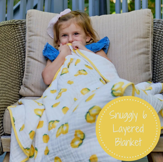Main Squeeze Lemon Muslin Quilt