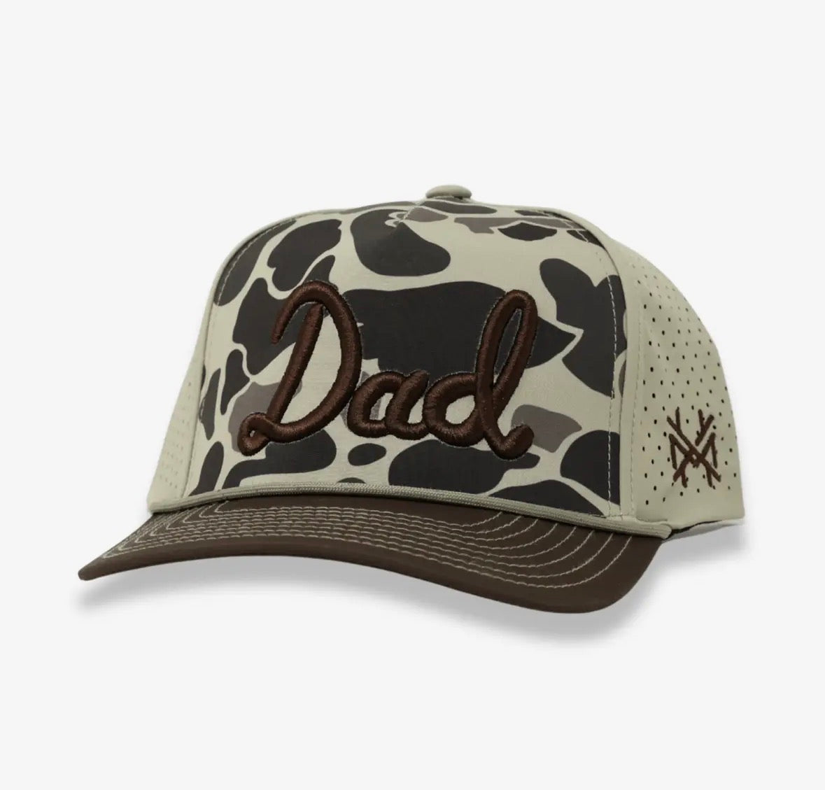 Dad Retro Brown Camo Hat
