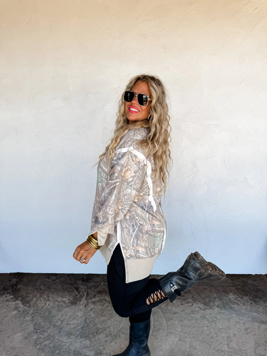 Caylee Camo Pullover RTS