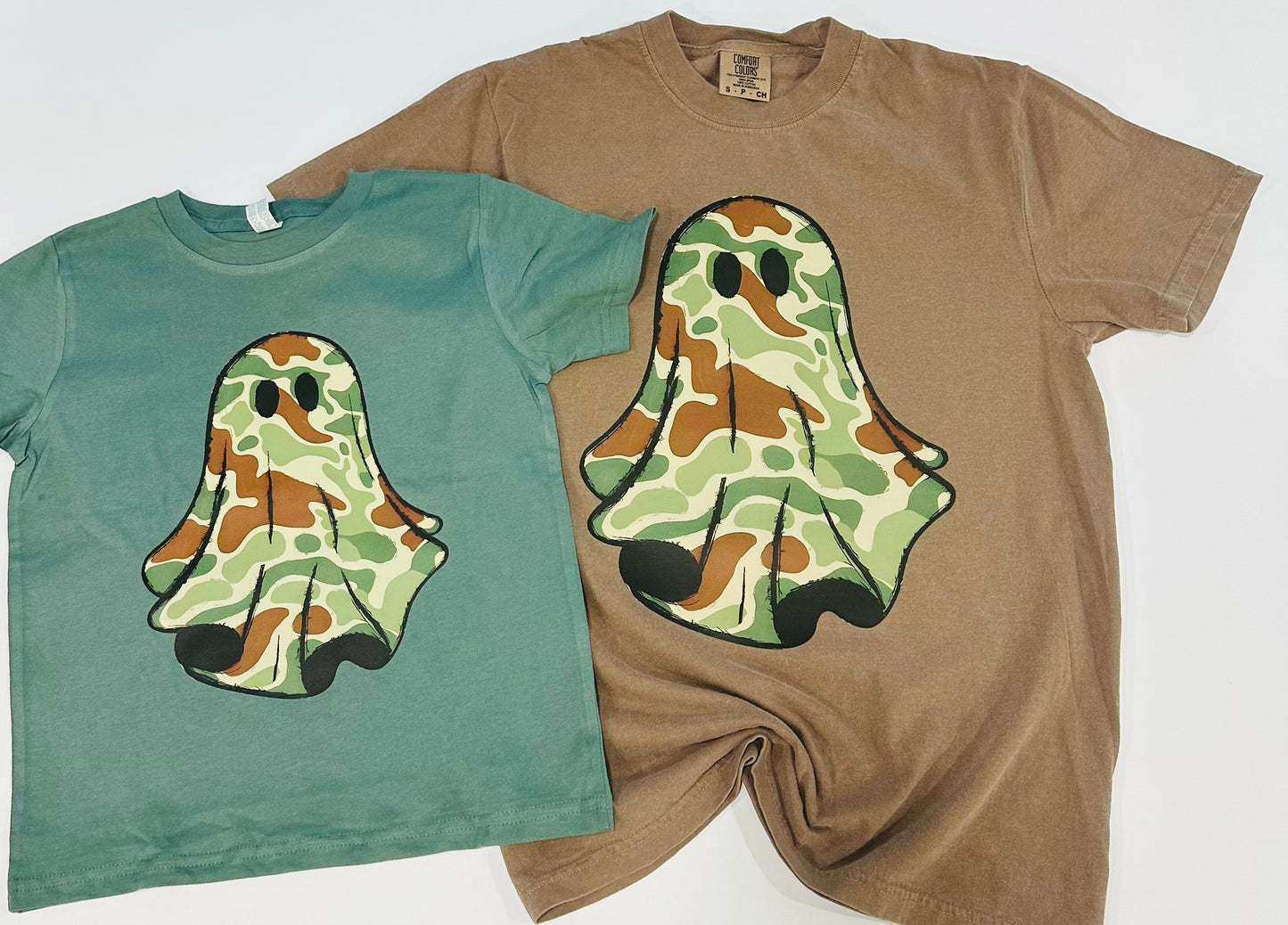 Camo Ghost Kids // Mama Tee