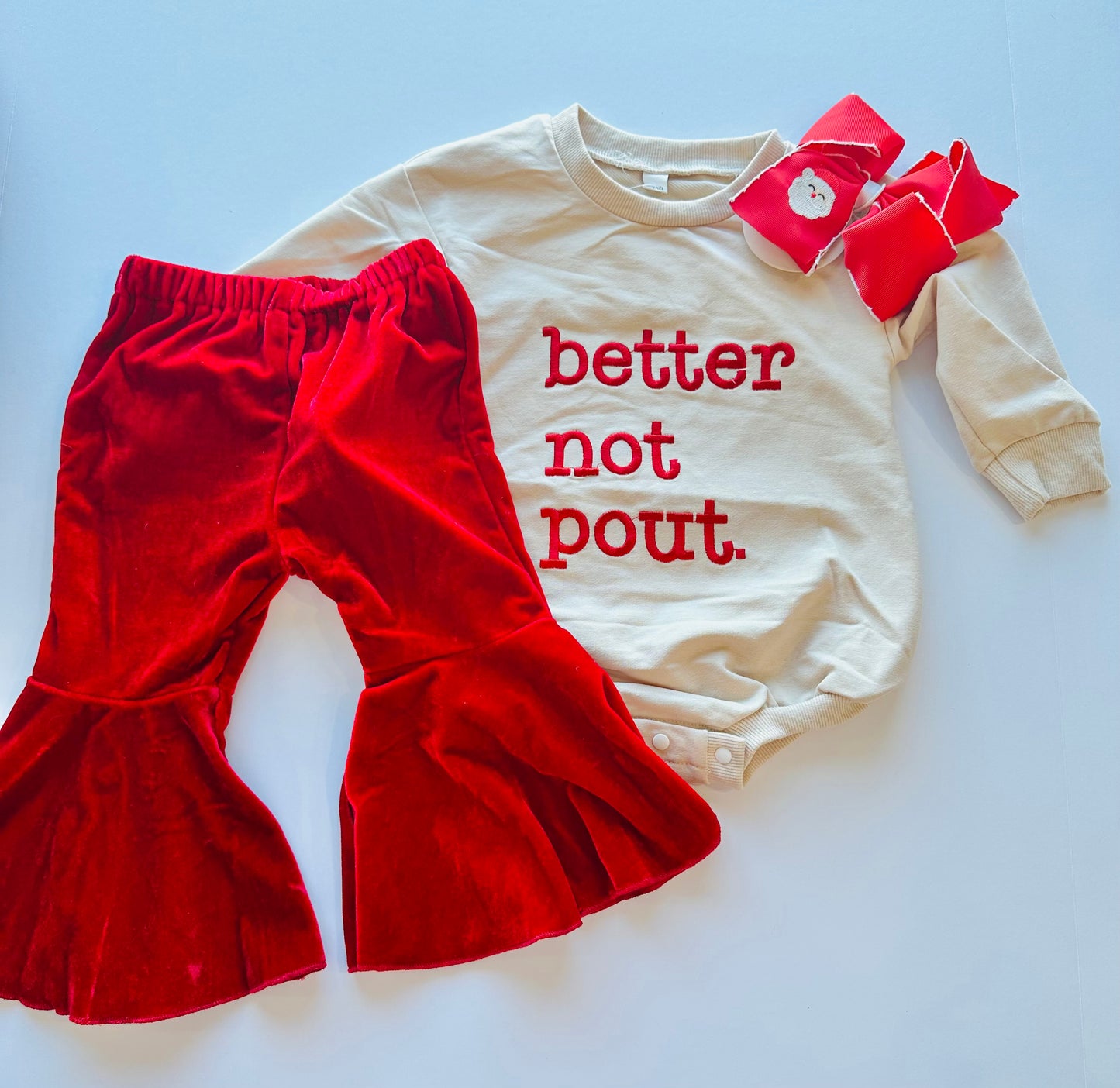 Vintage Red Velvet Bells