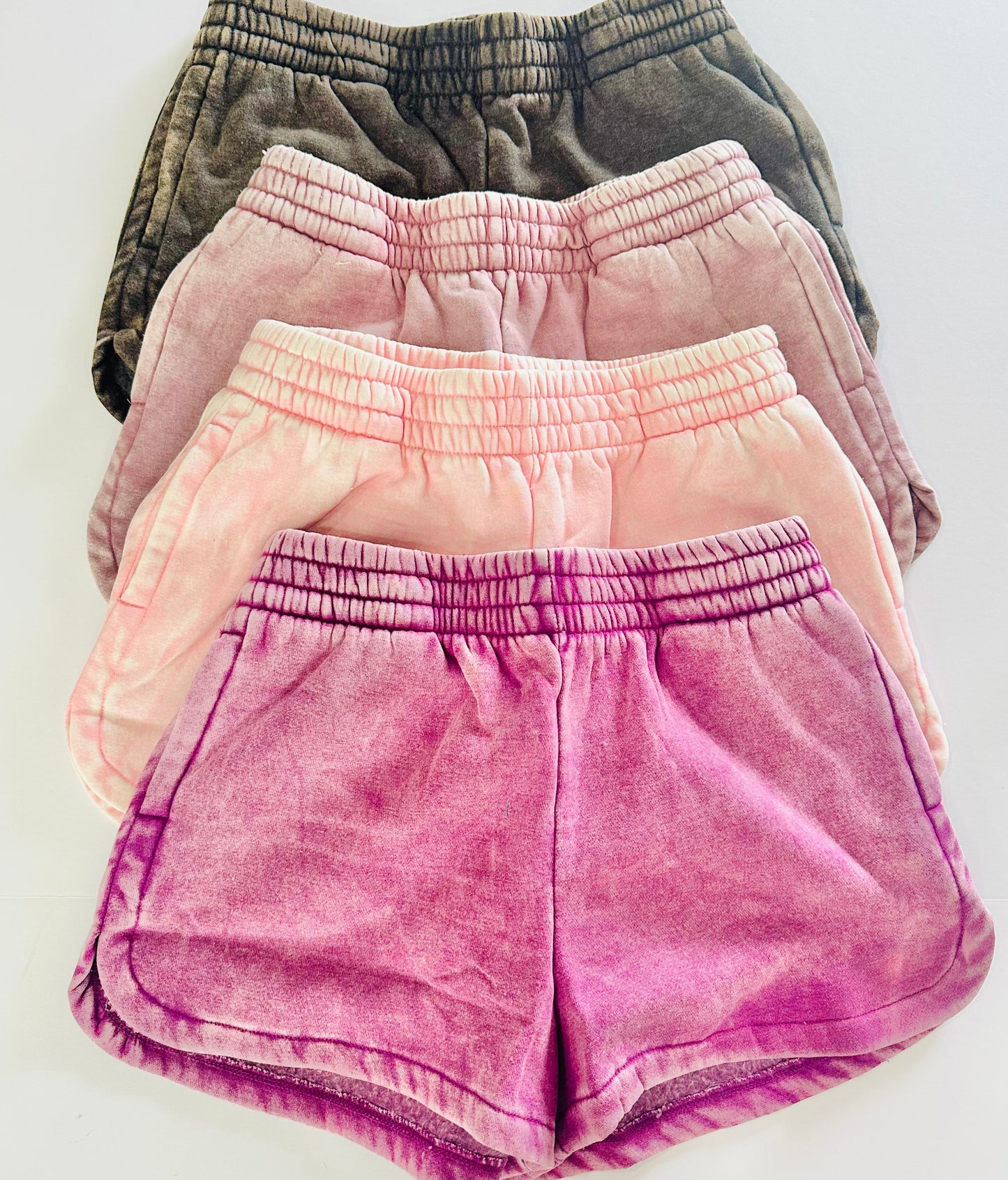 Skye Acid Washed Dolphin Shorts RTS