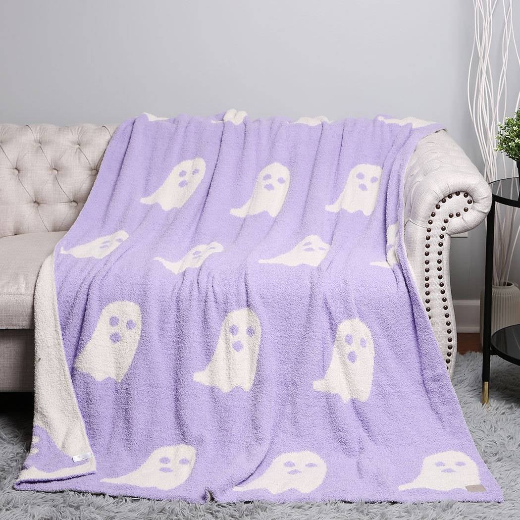 Luxe Sherpa Halloween Blanket RTS