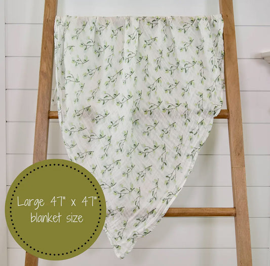 Eucalyptus Swaddle Blanket
