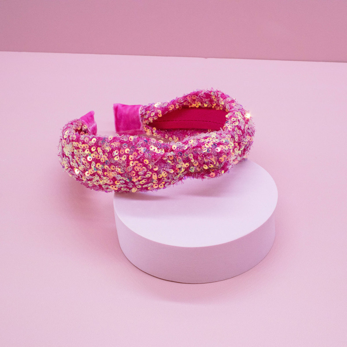 Kids Knotted Sequin Headband