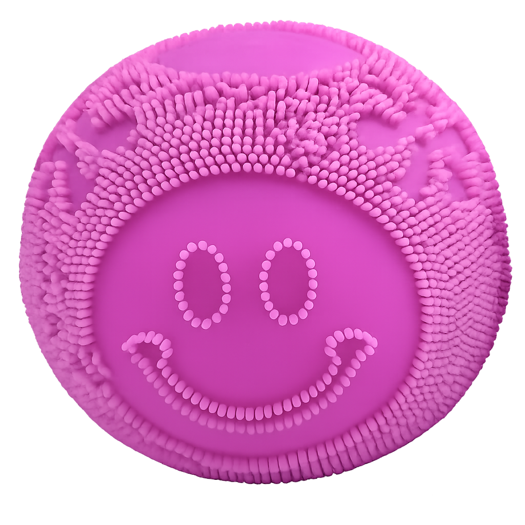 Fun Doh Fuzzy Face Squishy