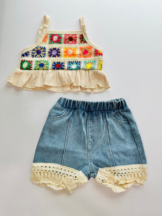 Cali Boho Crochet Set