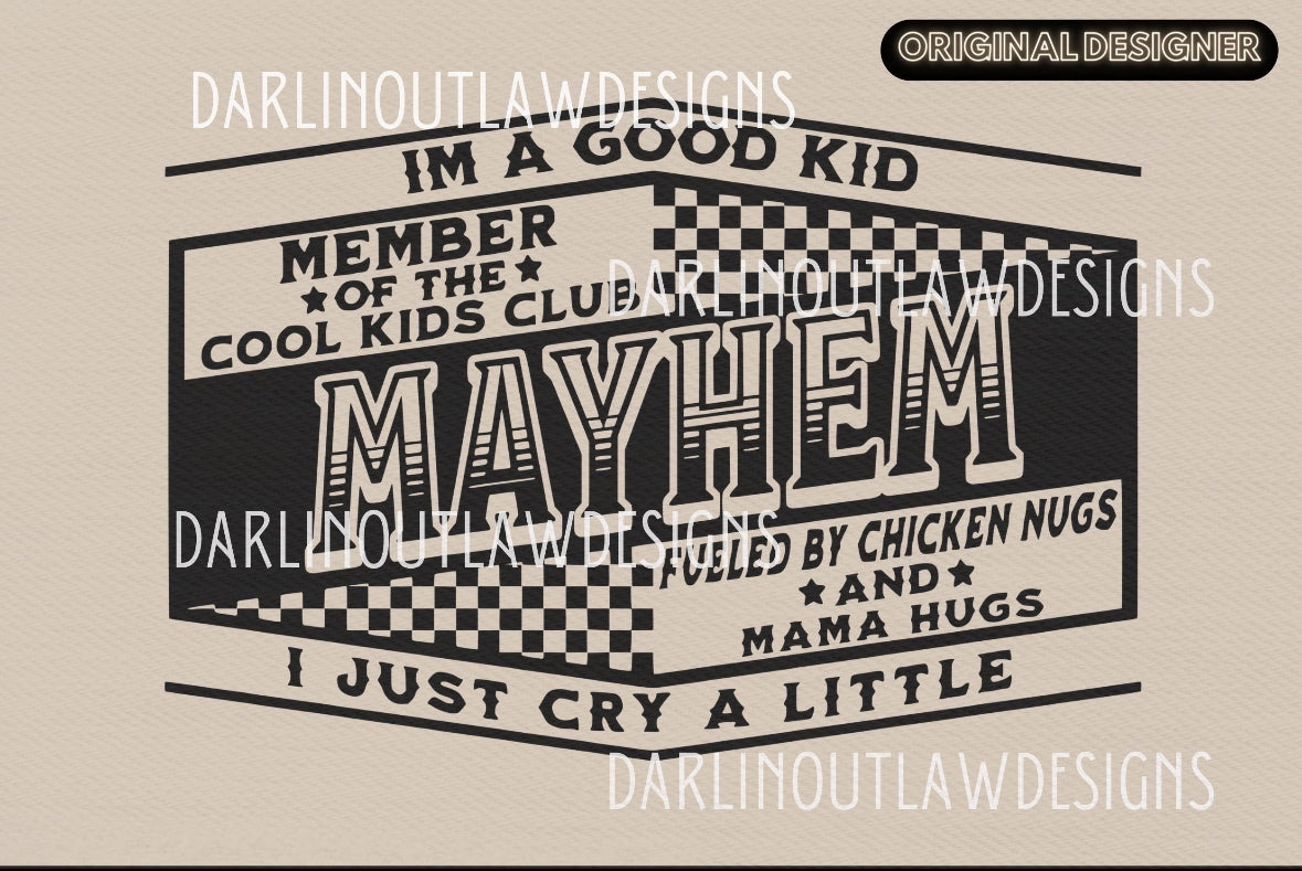 Mayhem Kids Tee RTS