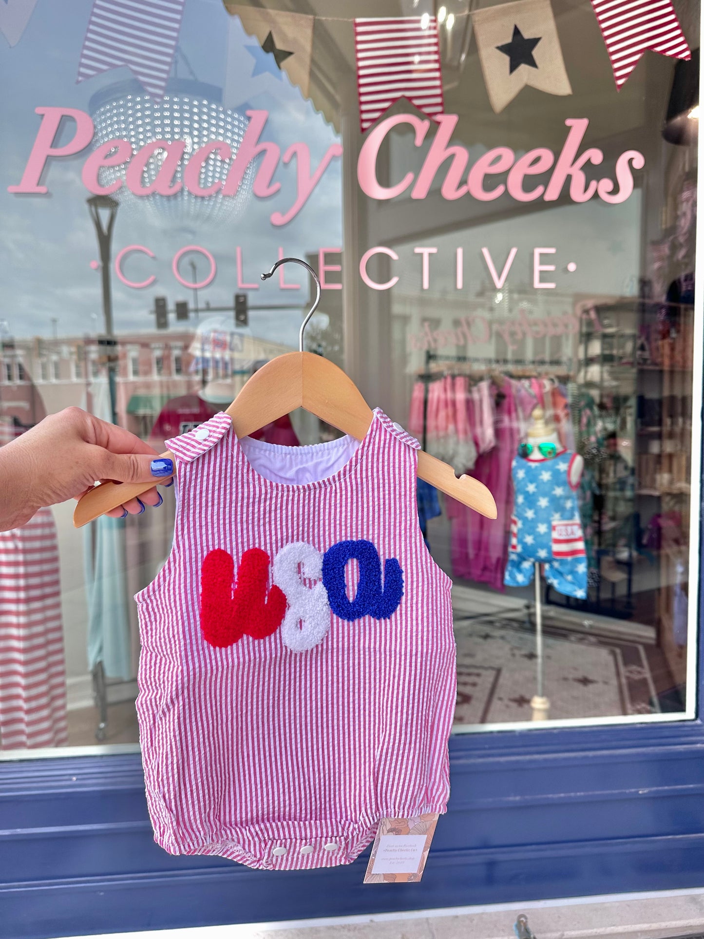 USA Chenille Onesie