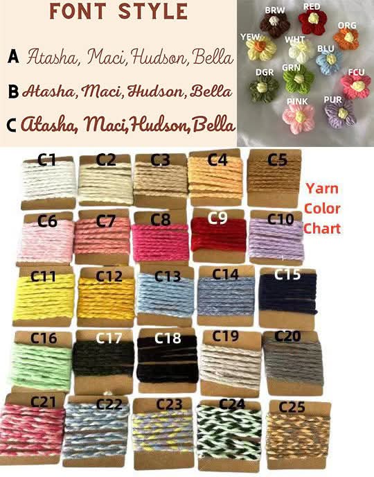 Embroidered Name Baskets PreO