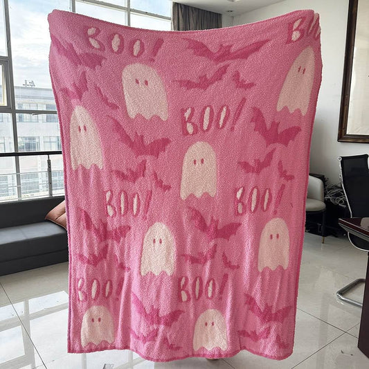 Luxe Sherpa Halloween Blanket RTS