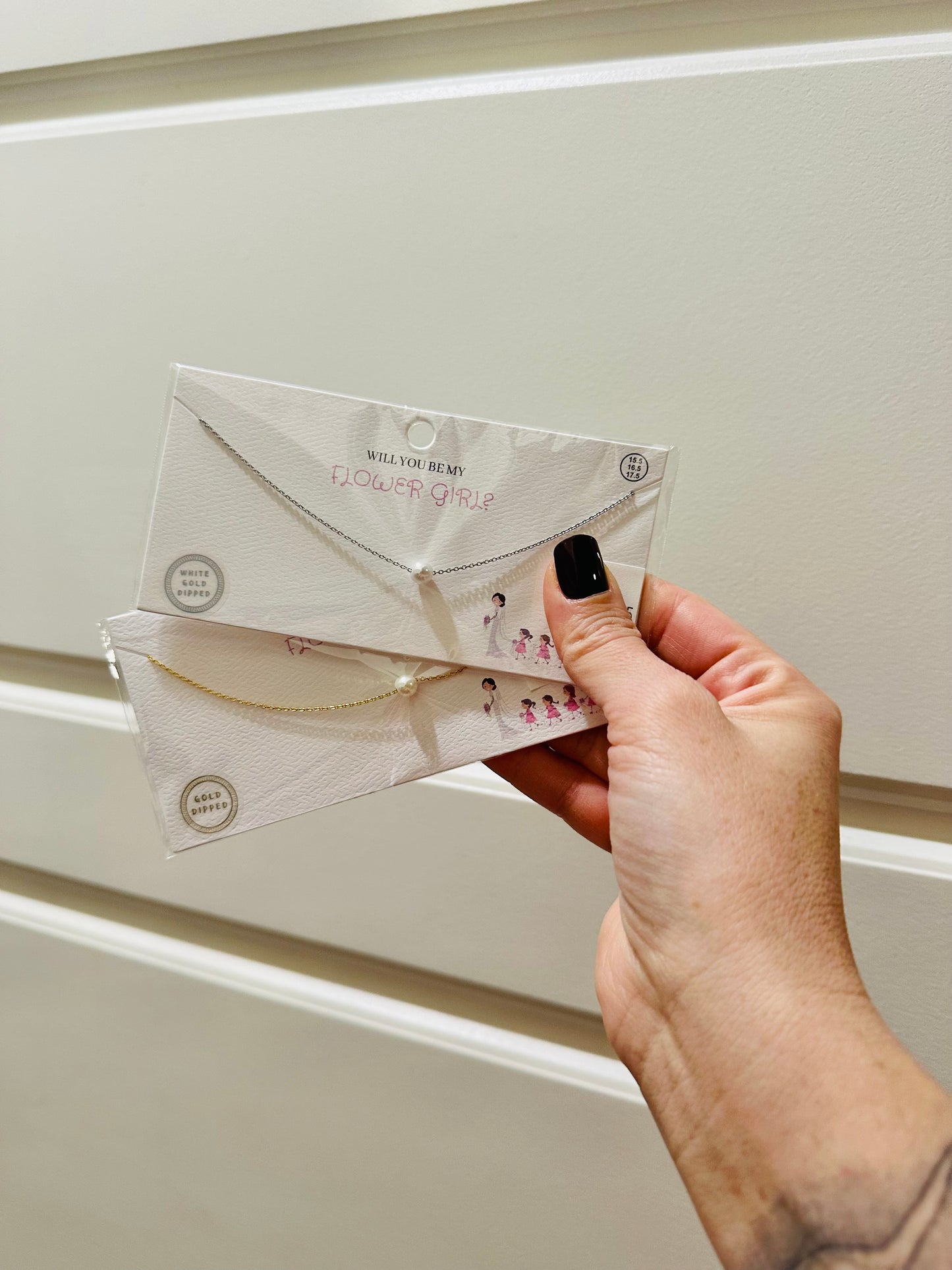 Girls Pearl Necklaces