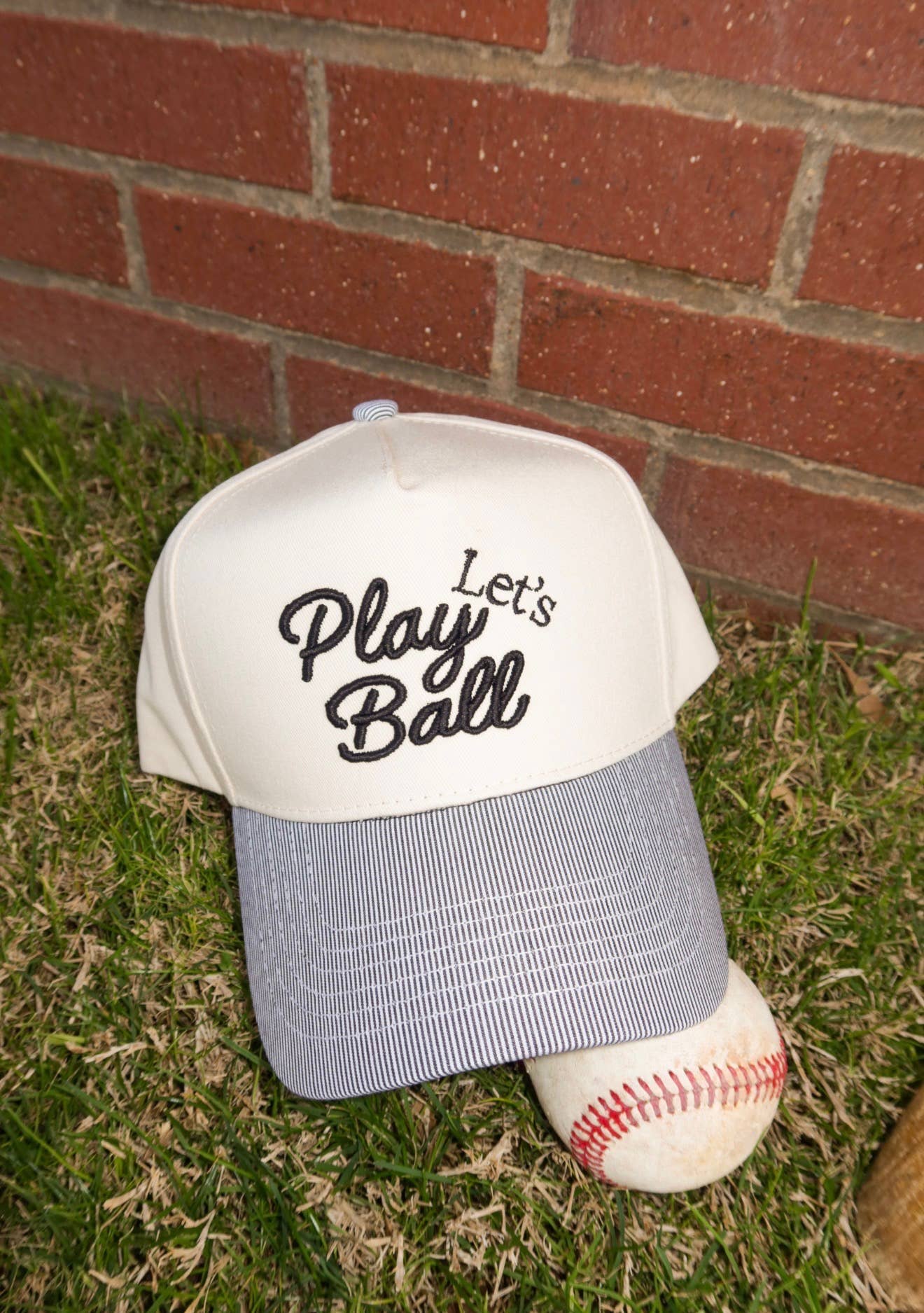 Let's Play Ball Hat