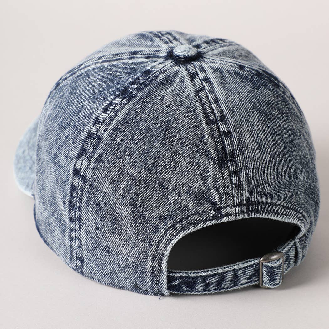 USA Letter Chenille Patch Baseball Cap Hat