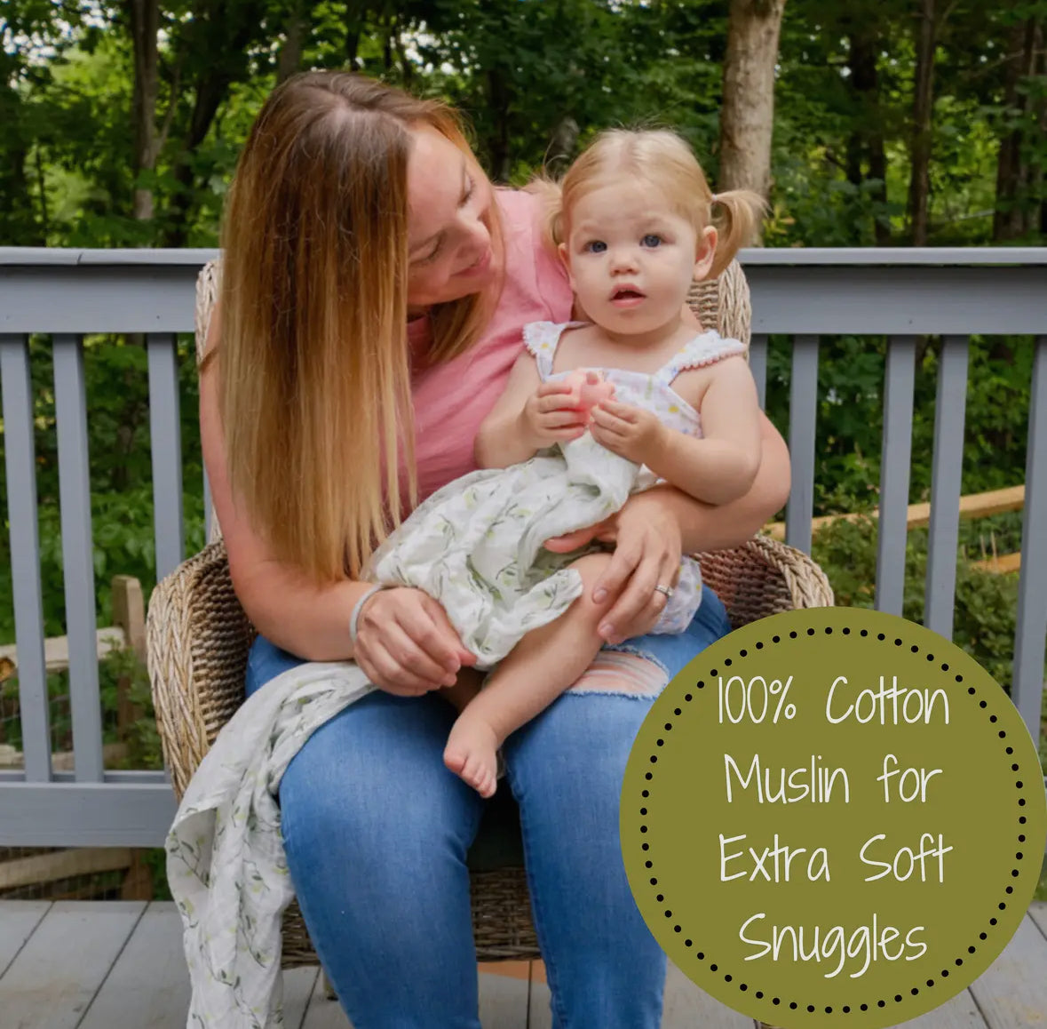 Eucalyptus Swaddle Blanket