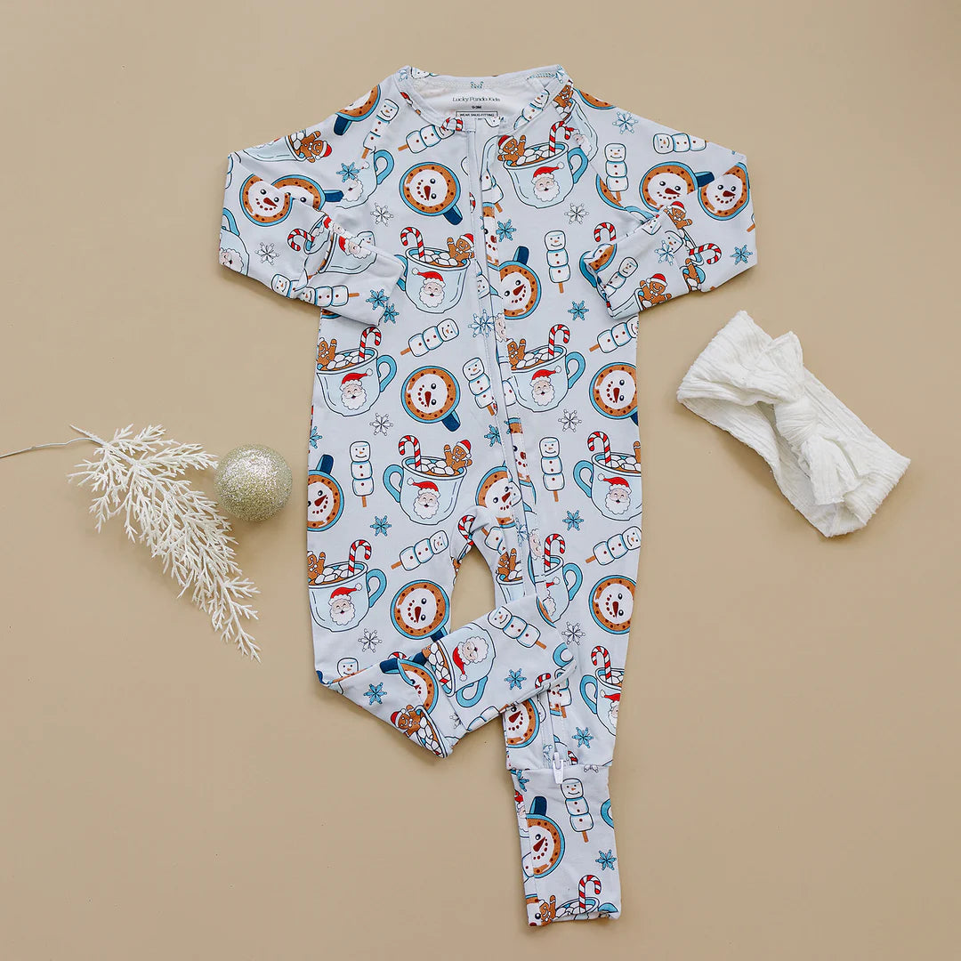 Bamboo Zip Romper | Merry Munchkins RTS
