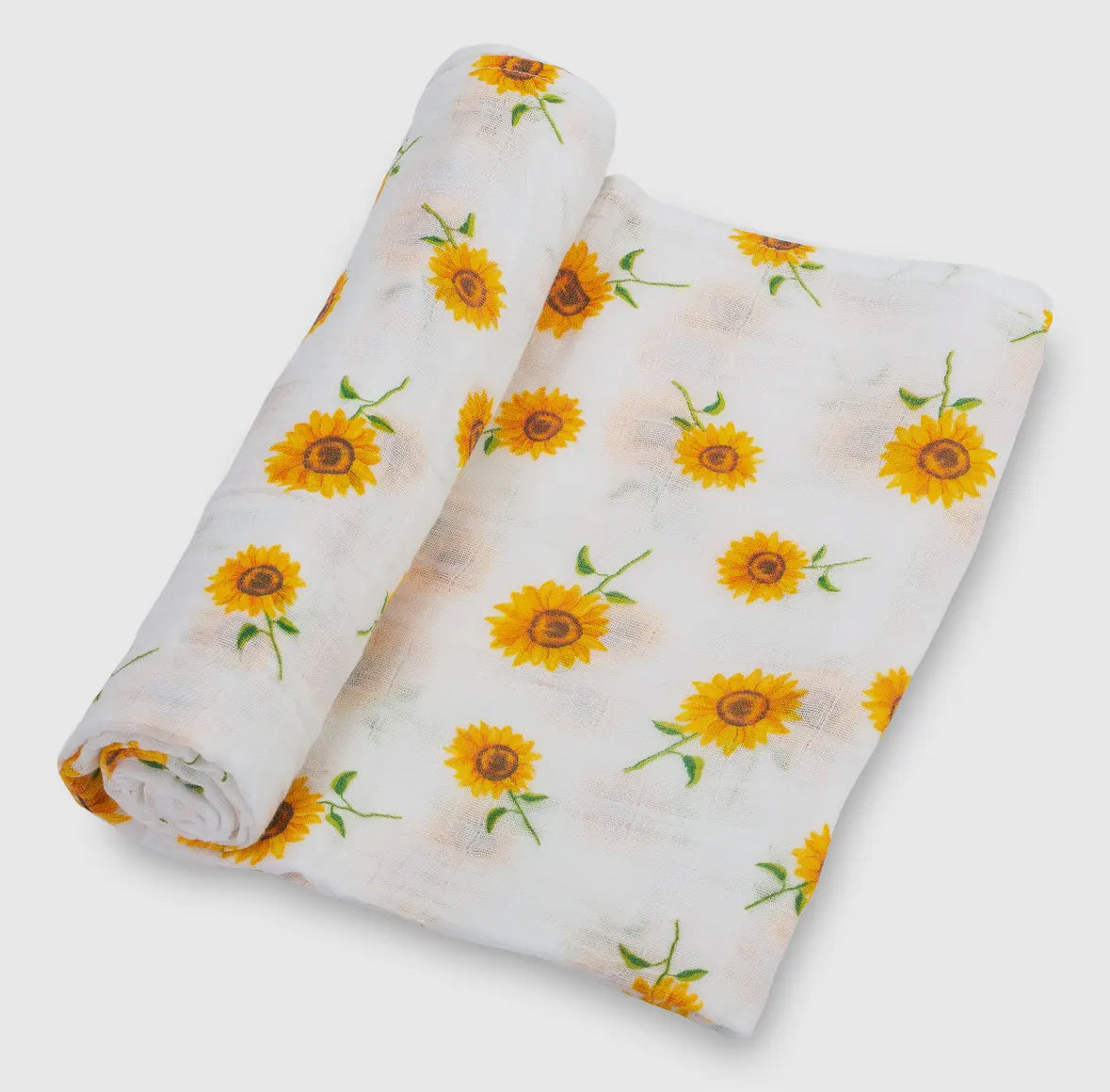 Sunflower Swaddle Blanket