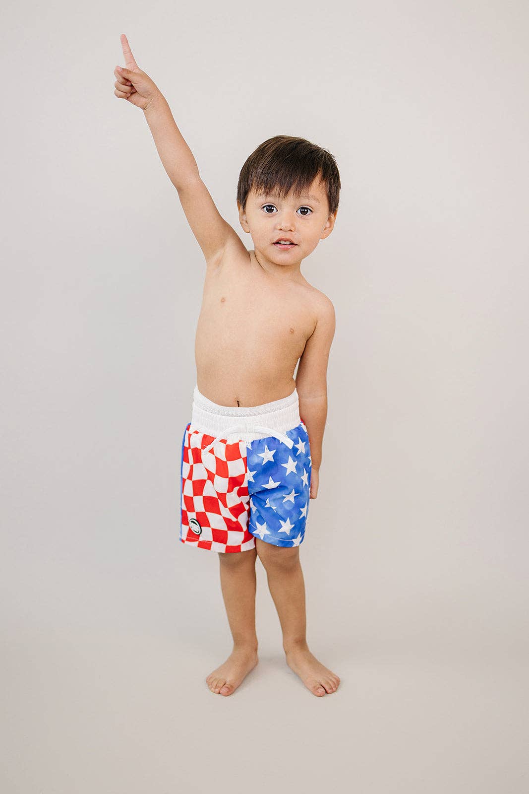 4th of July Patriotic Swim Trunks