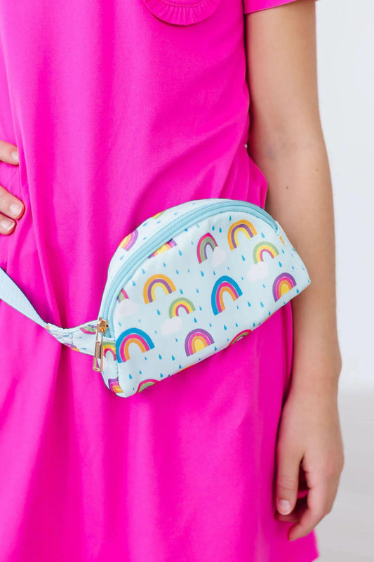 Girls Rainbow Belt Bag