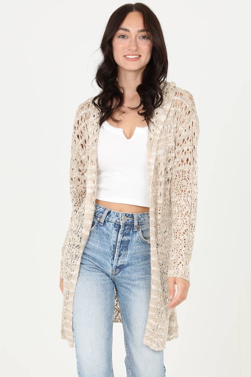 Hayleigh Hooded Cardigan