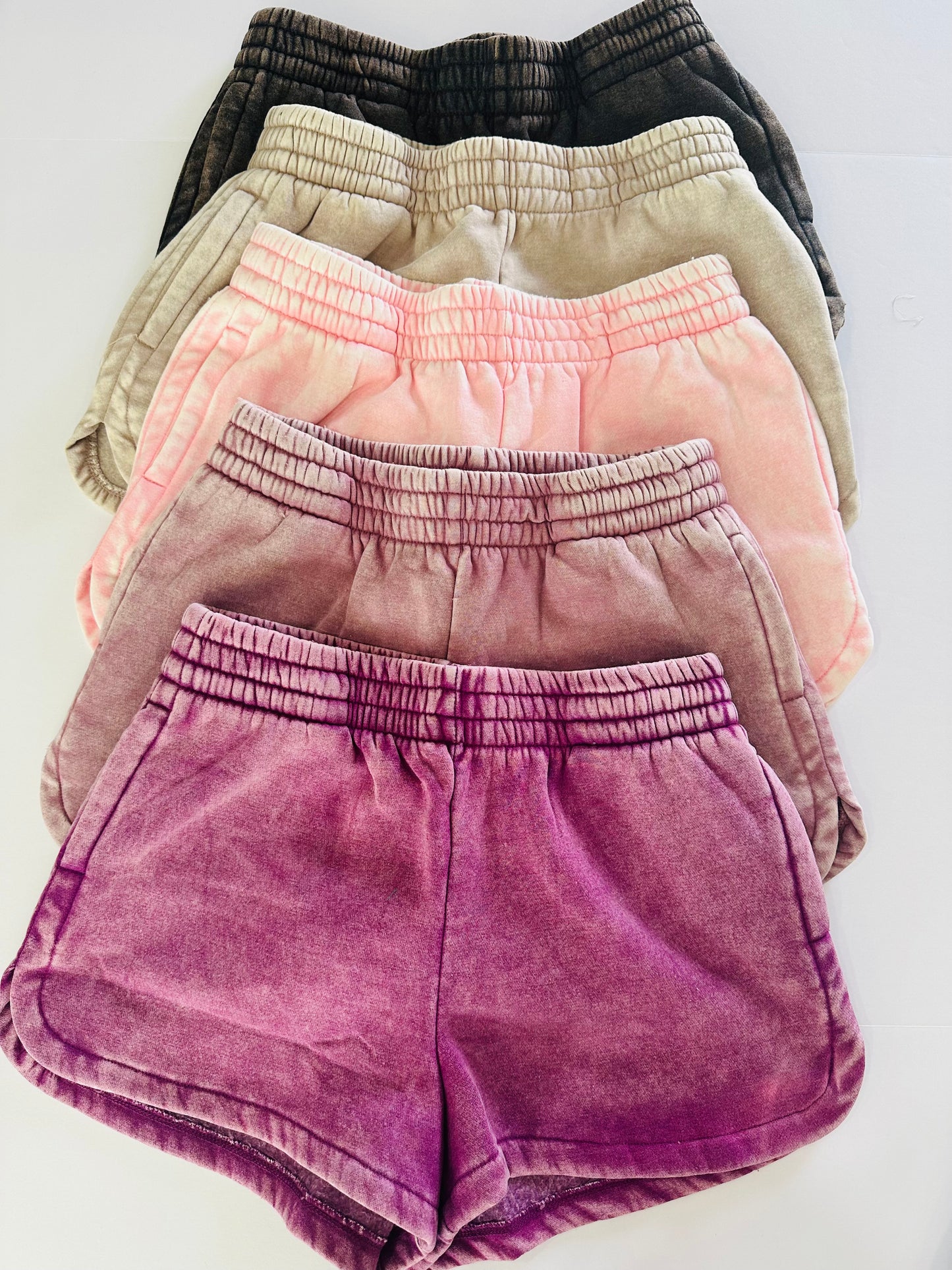 Skye Acid Washed Dolphin Shorts RTS