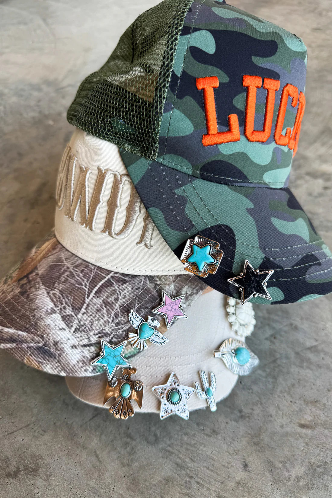Western Hat Clip Charms PreO