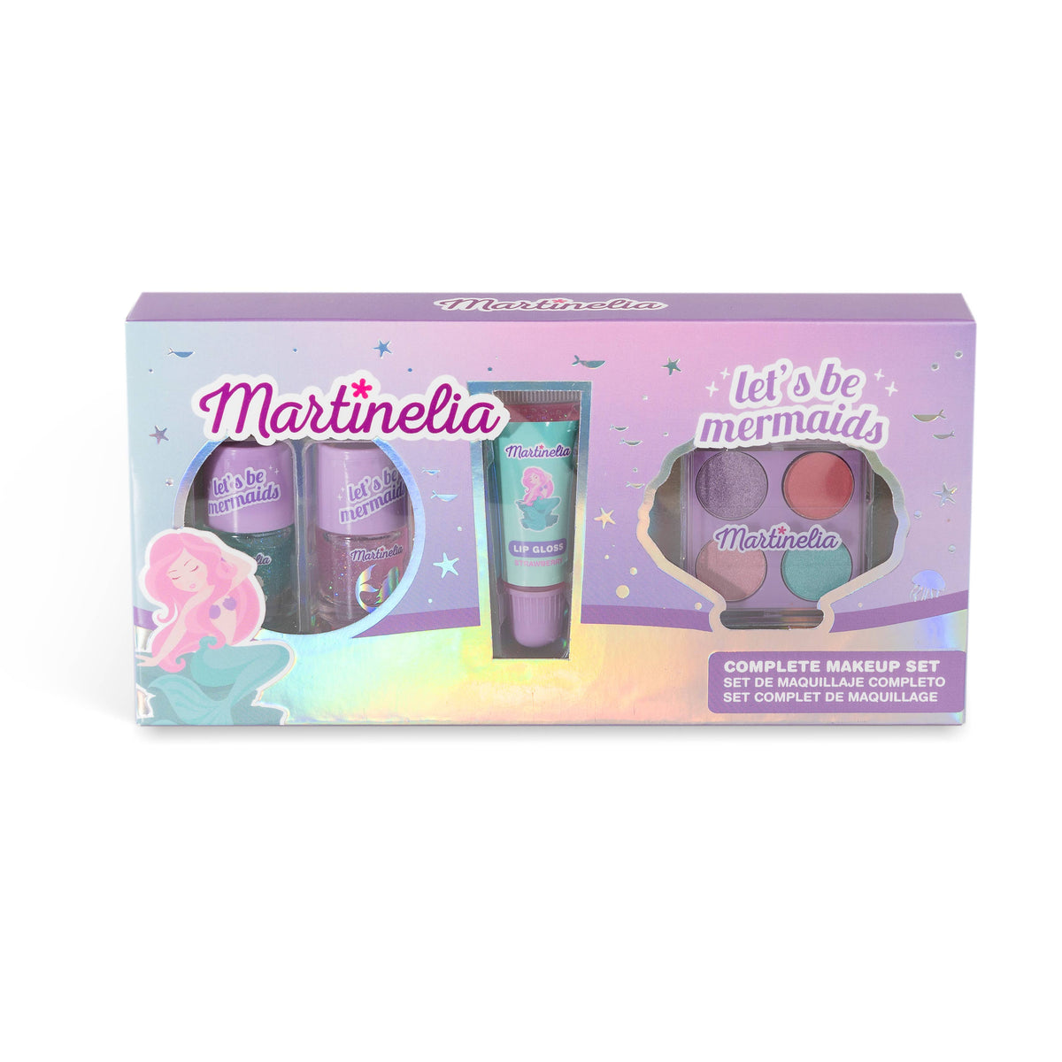 Martinelia Let's Be Mermaids Complete Makeup Set