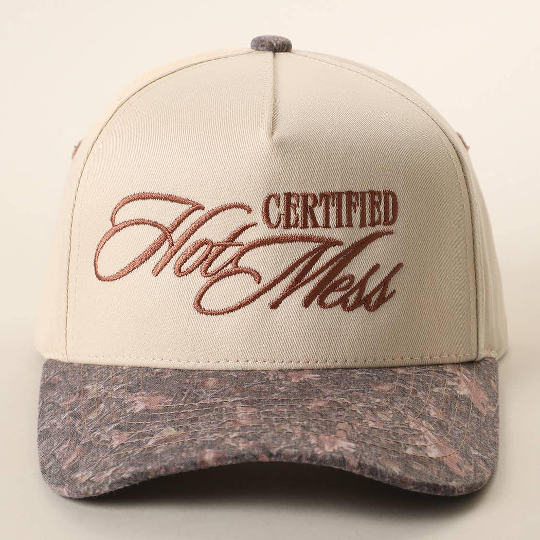 CERTIFIED HOT MESS Trucker Hat